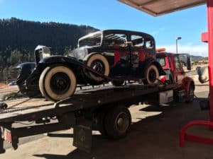 Colorado Springs towing classic car