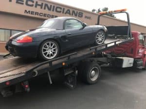 flat bed towing