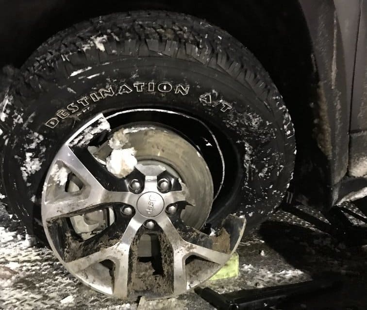 black ice disaster, colorado springs towing